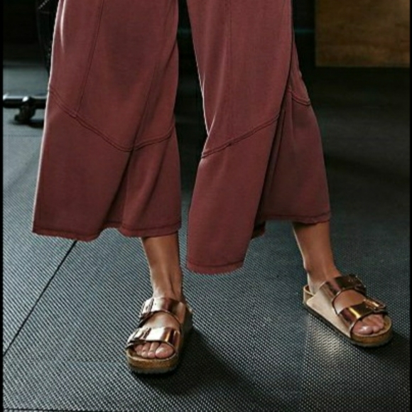 Free People Movement stride on wide leg crop pants - Picture 5 of 6